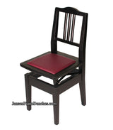 black piano practice chair 