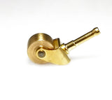 Spinet Piano Wheels Brass