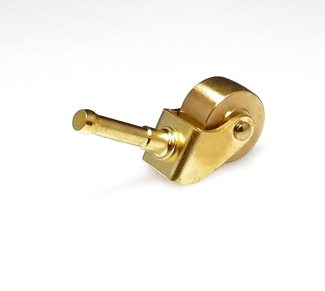 Spinet Piano Wheels Brass