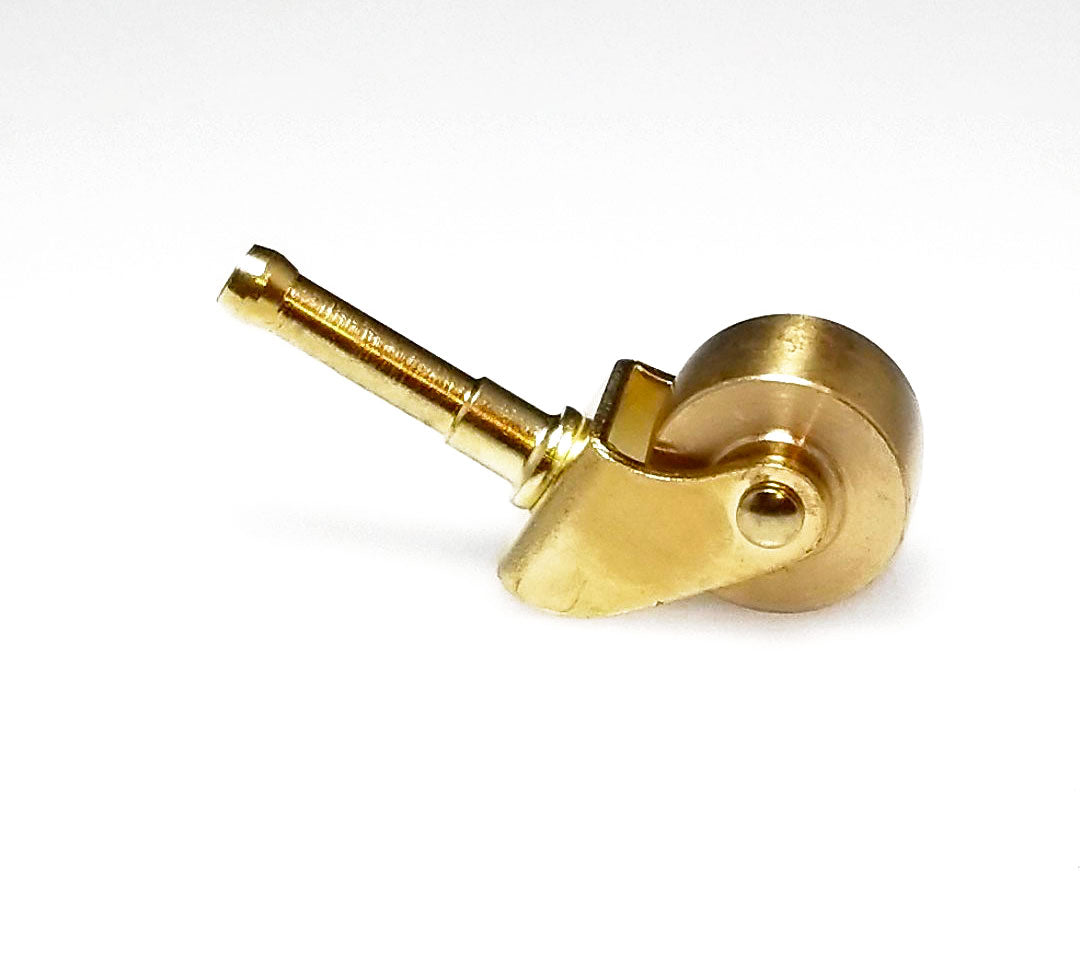 Spinet Piano Wheels Brass