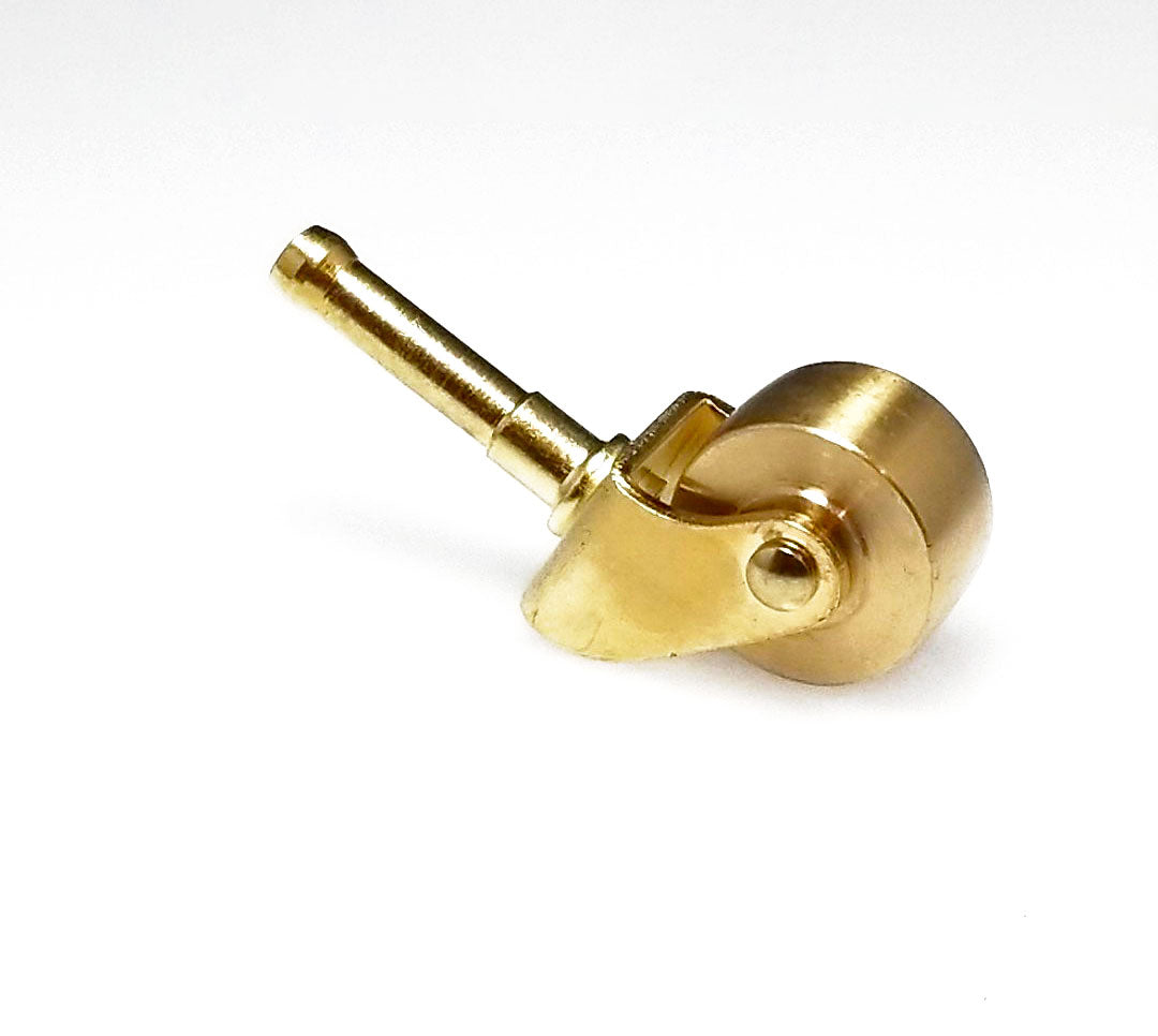 Spinet Piano Wheels Brass