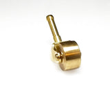 Spinet Piano Wheels Brass
