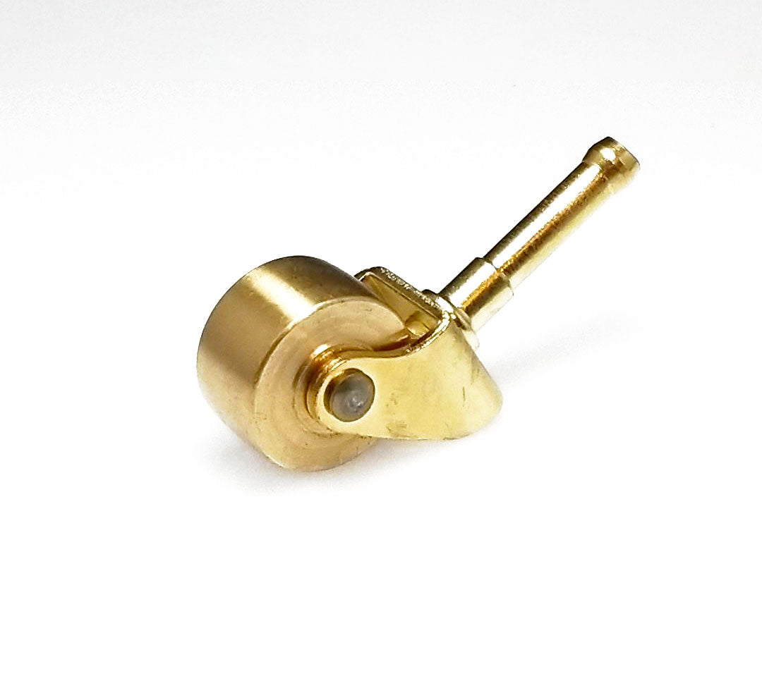 Spinet Piano Wheels Brass