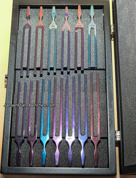 john walker 13 piano tuning forks