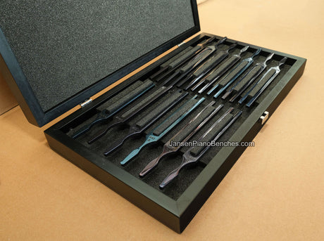 Chromatic Tuning Fork Set by John Walker