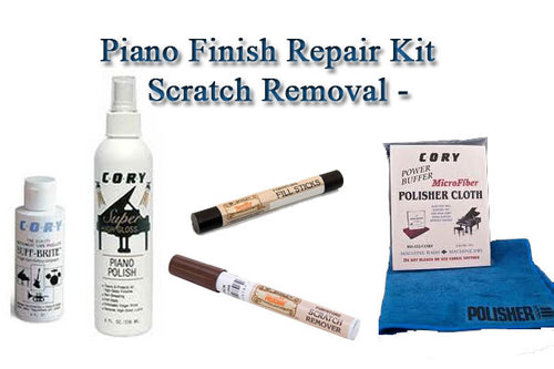 piano finish repair kit and scratch removal