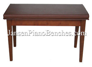 walnut piano bench schaff box top 