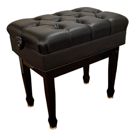 Pneumatic piano bench adjustable