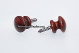 red mahogany piano lid knob 361RM