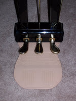 piano save-a-rug rubber mat under pedal floor protection