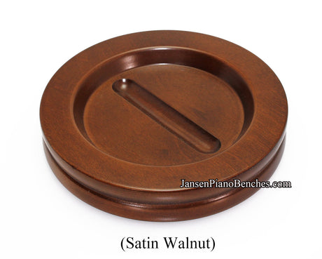 walnut grand piano caster cup jansen 5.5 inch
