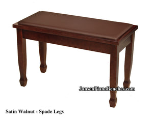 Walnut Yamaha Piano Bench - Chipped Leg