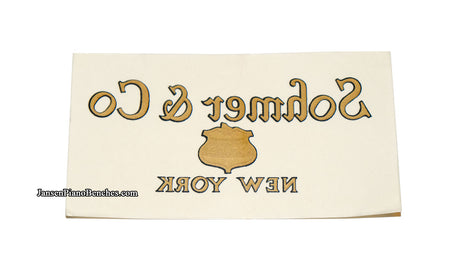 sohmer piano decal sticker