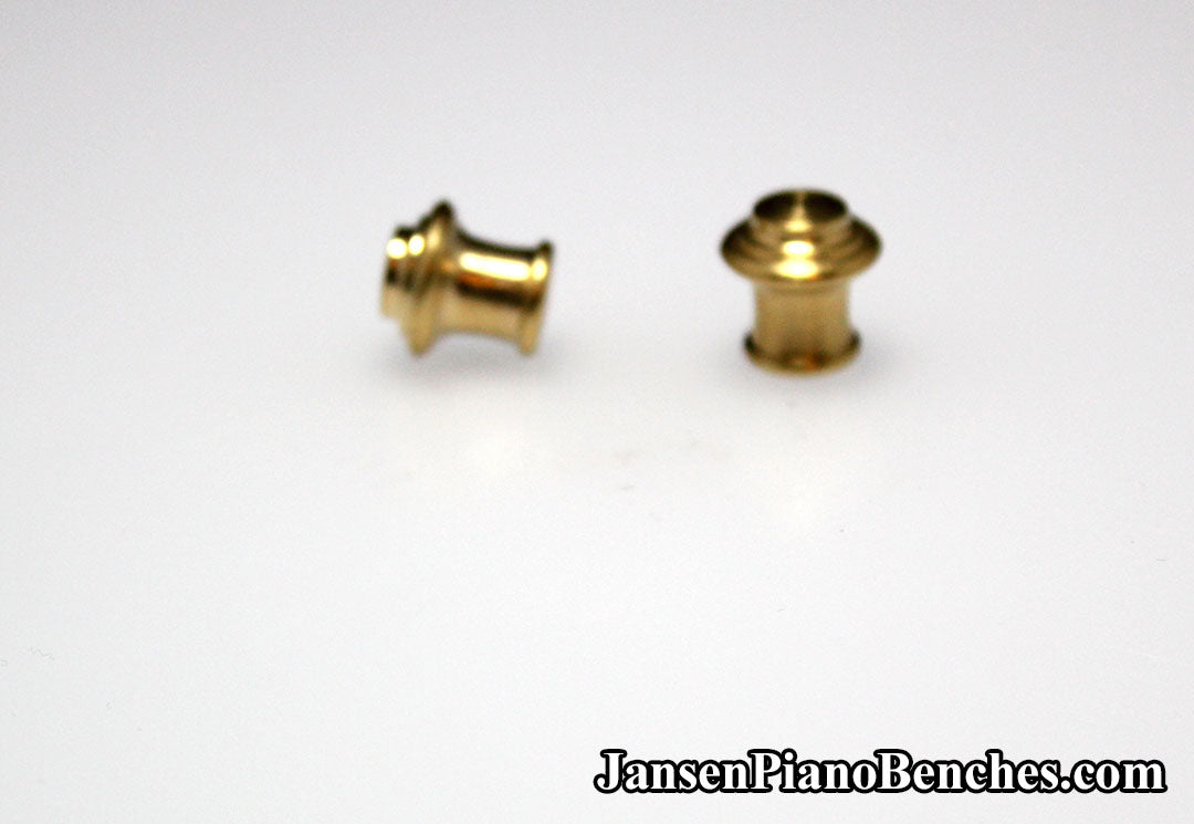 Tiered Brass Piano Desk Knob