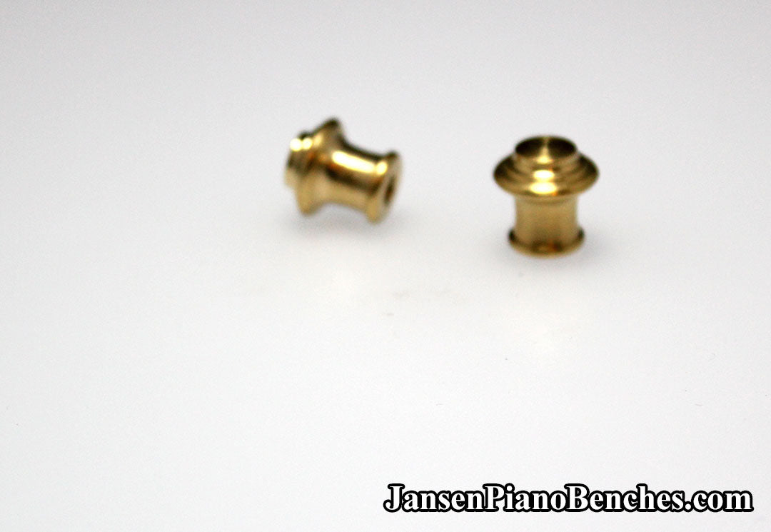 Tiered Brass Piano Desk Knob
