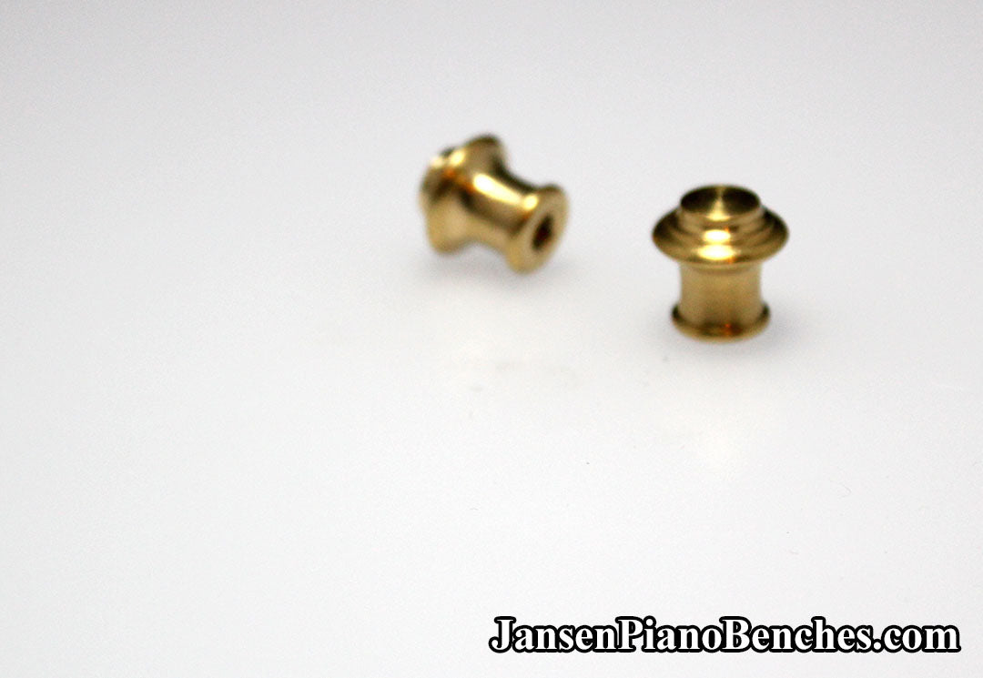 Tiered Brass Piano Desk Knob