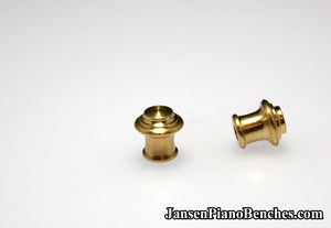 brass piano lid knob 350B