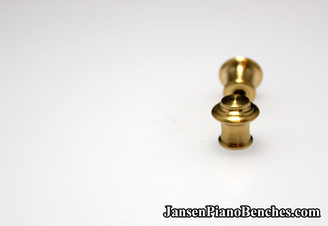 Tiered Brass Piano Desk Knob