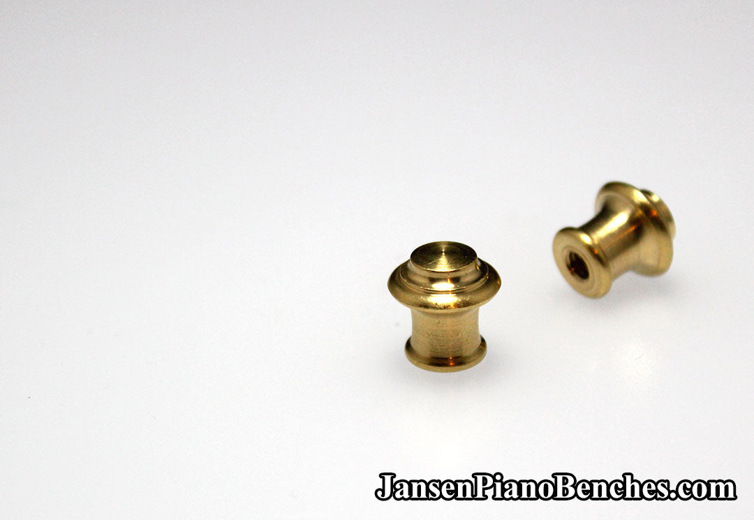 Tiered Brass Piano Desk Knob