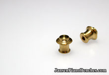 Load image into Gallery viewer, Tiered Brass Piano Desk Knob
