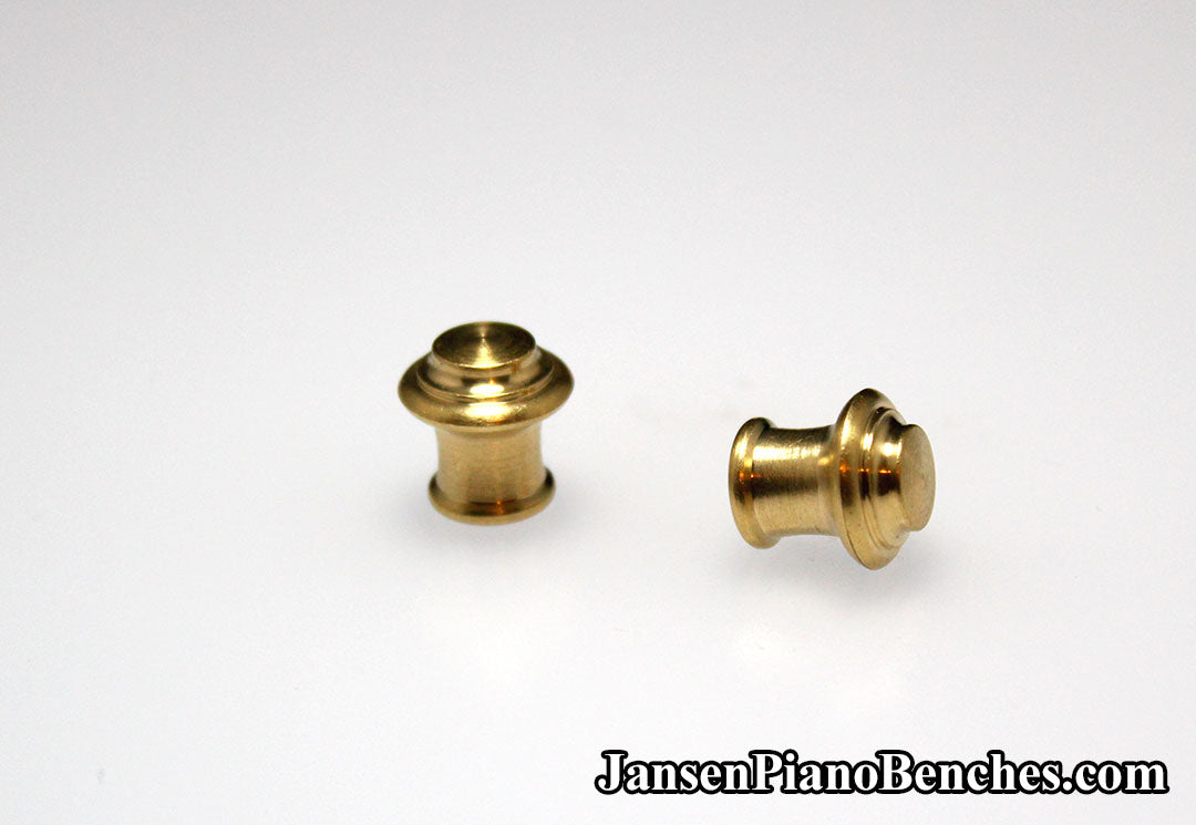 Tiered Brass Piano Desk Knob