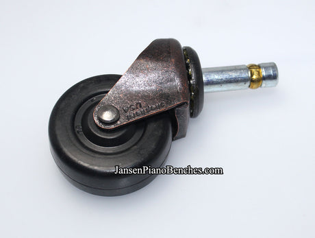 Rubber grand piano wheel