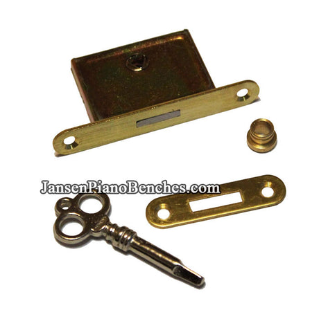 Upright Piano Lock Set with Key