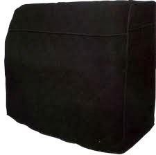 Jansen upright piano cover black mackintosh