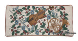 piano bench cushion violin horn design