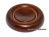 walnut grand piano caster cup with felt pad schaff 837w