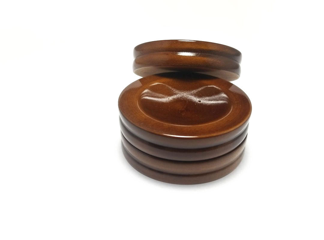 4" Jansen High Polish Piano Caster Cups