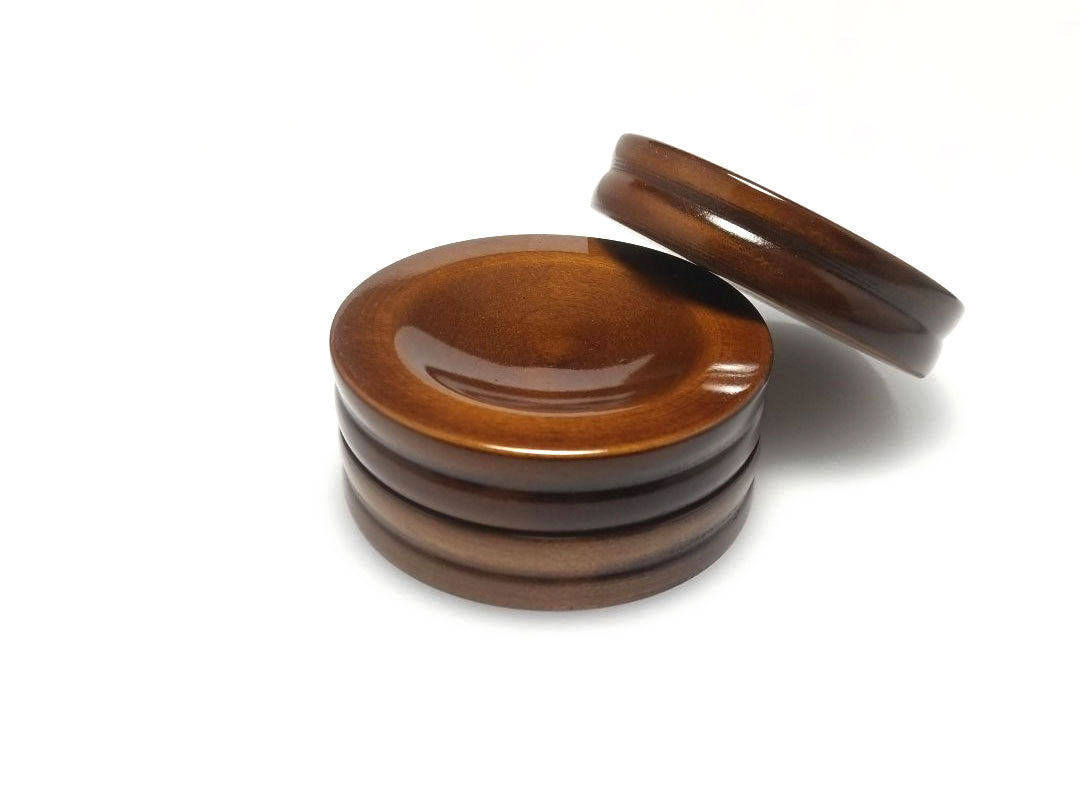 4" Jansen High Polish Piano Caster Cups