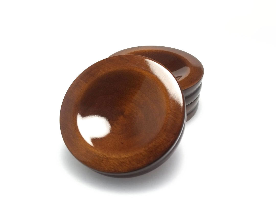 4" Jansen High Polish Piano Caster Cups