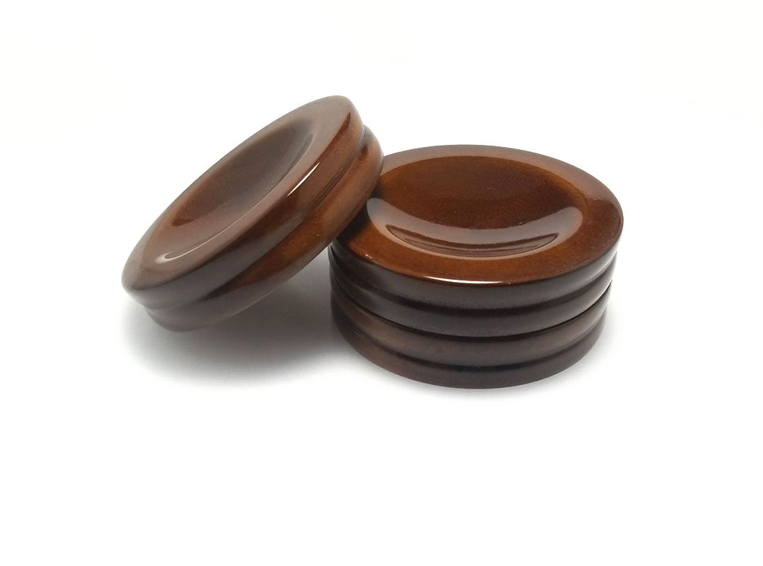 4" Jansen High Polish Piano Caster Cups