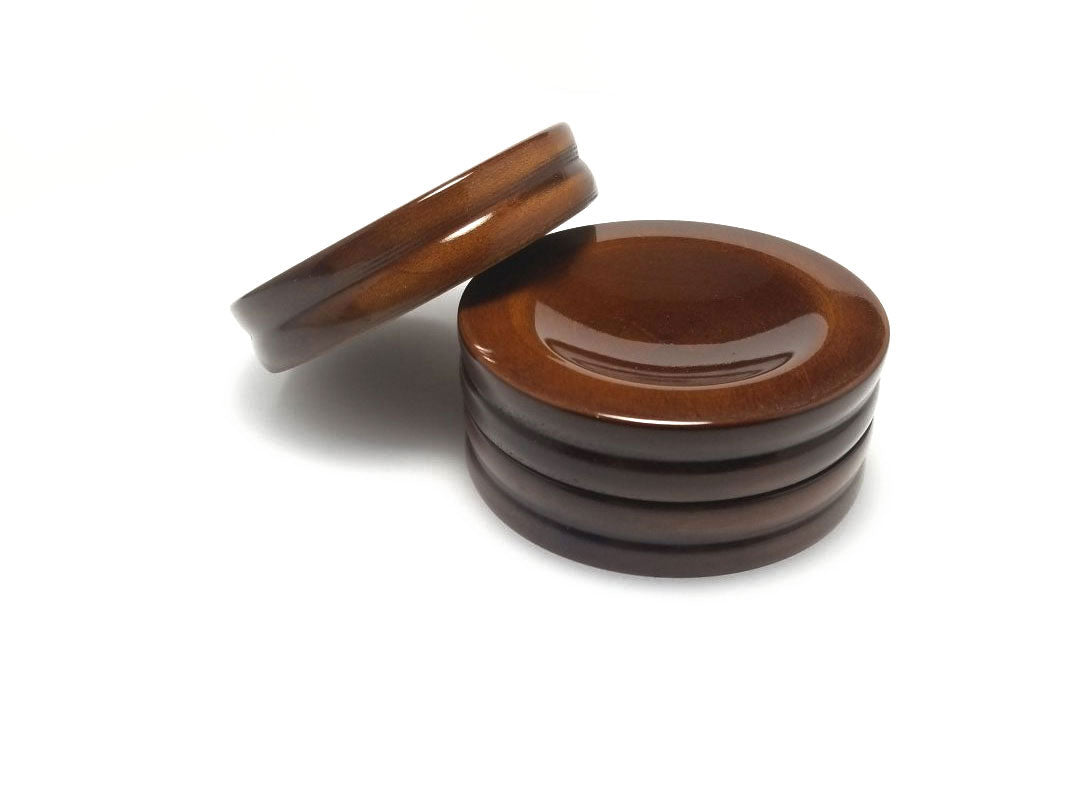 4" Jansen High Polish Piano Caster Cups