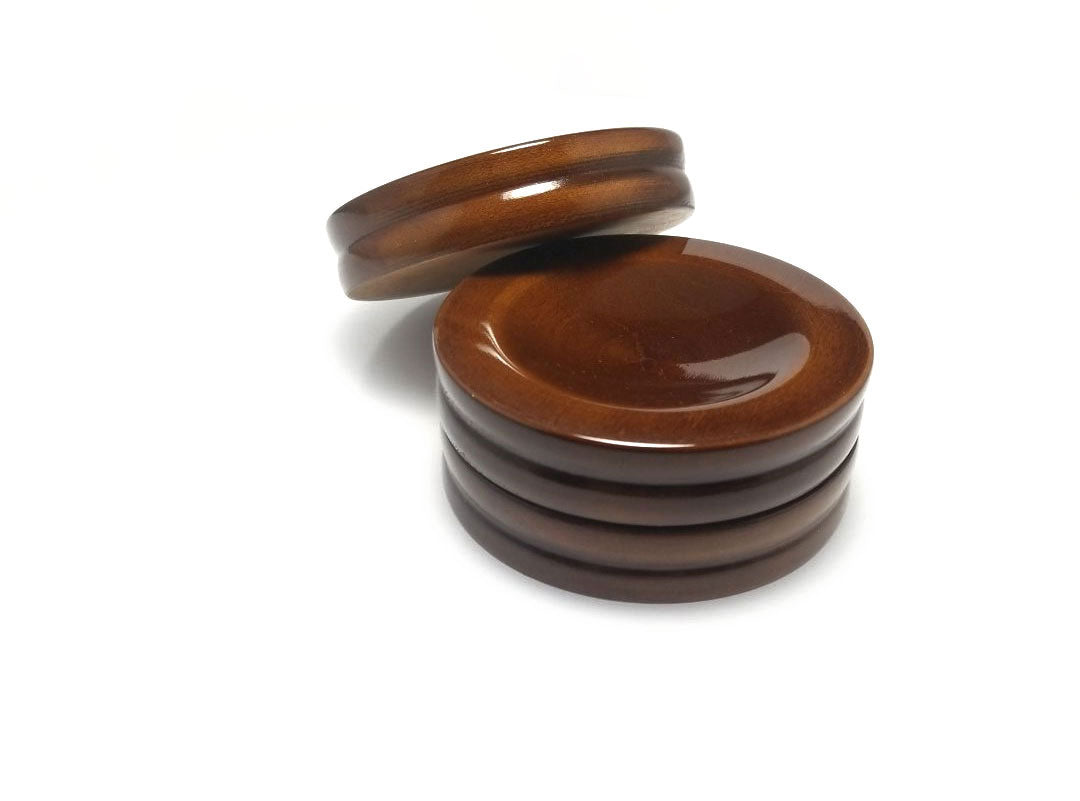 4" Jansen High Polish Piano Caster Cups