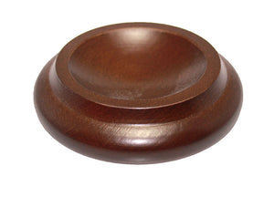walnut upright piano caster cup 