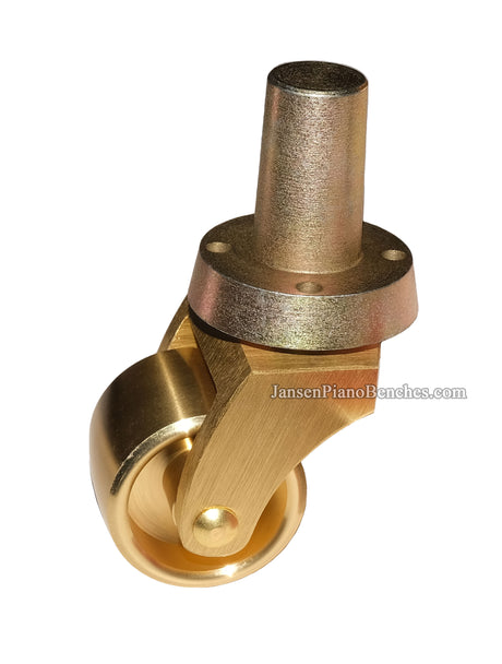 brass piano wheels Yamaha